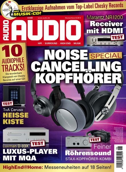 Audio – Juni 2020 Cover