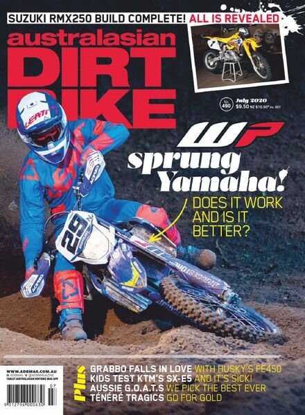 Australasian Dirt Bike – July 2020 Cover