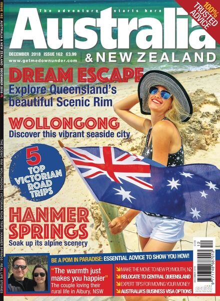 Australia & New Zealand – December 2018 Cover