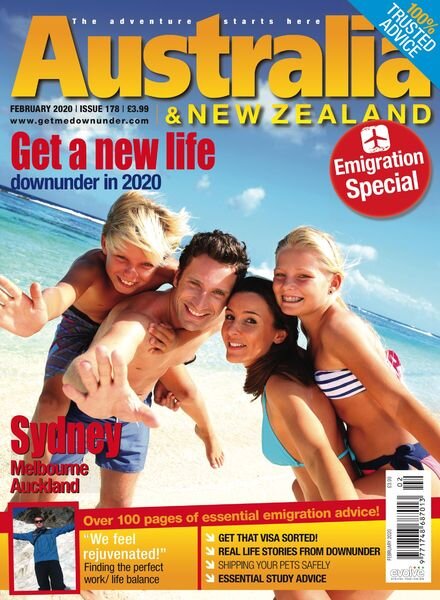 Australia & New Zealand – February 2020 Cover