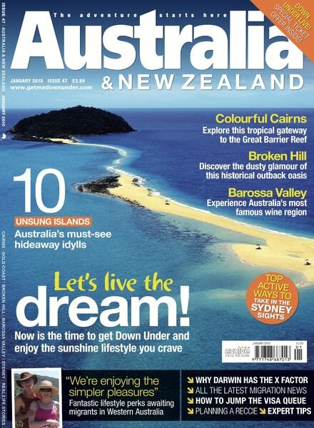 Australia & New Zealand – January 2010 Cover