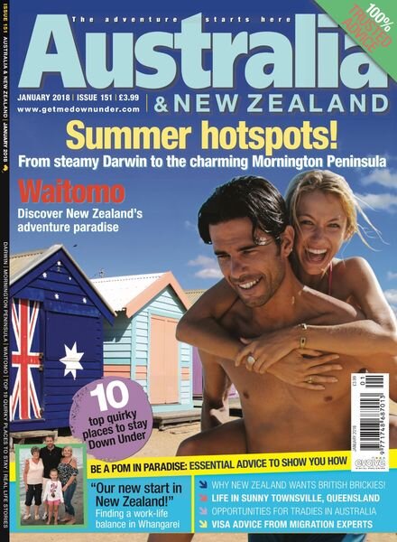 Australia & New Zealand – January 2018 Cover