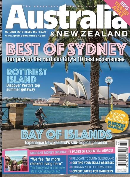 Australia & New Zealand – October 2018 Cover