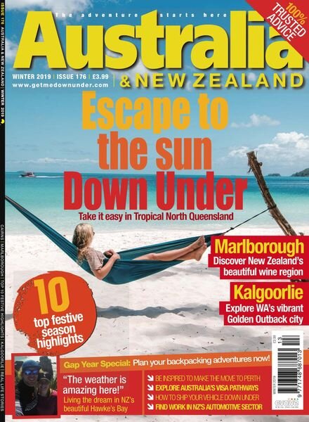 Australia & New Zealand – Winter 2019 Cover