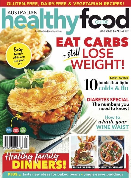 Australian Healthy Food Guide – July 2020 Cover