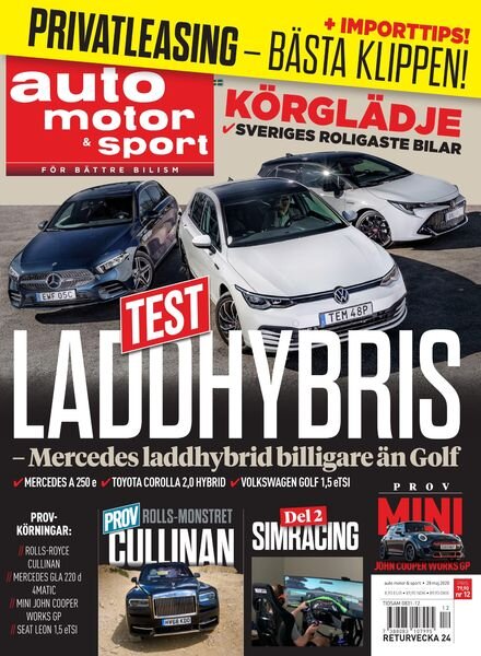 Auto Motor & Sport – 28 maj 2020 Cover