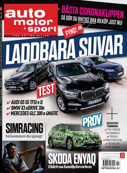 Auto Motor & Sport Sverige – 14 maj 2020 Cover