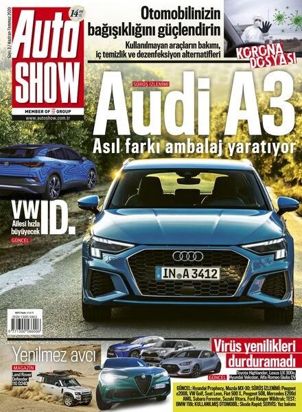 Auto Show – 01 Haziran 2020 Cover