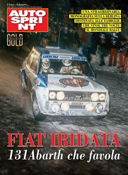 Auto Sprint Speciale – Fiat Iridata – 1 Giugno 2020 Cover