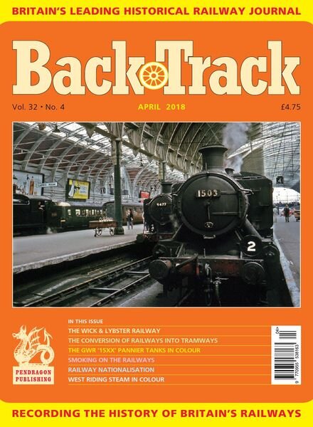 BackTrack – April 2018 Cover