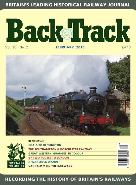 BackTrack – February 2016 Cover