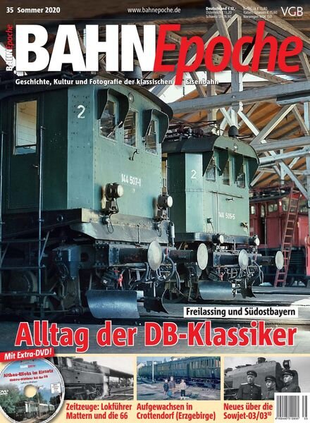 Bahn Epoche – Sommer 2020 Cover