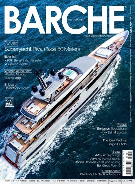 Barche Magazine – Maggio 2020 Cover