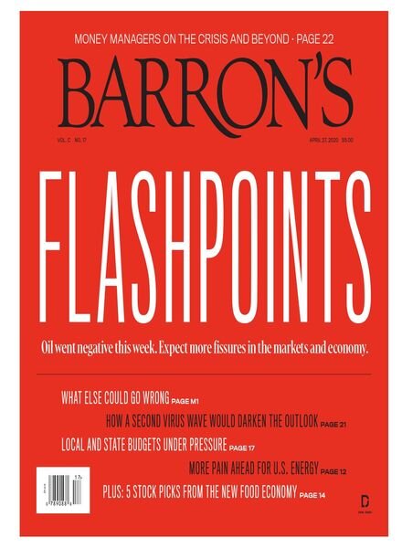 Barron’s – 27 April 2020 Cover