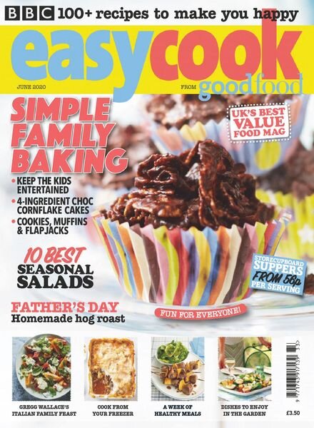 BBC Easy Cook UK – June 2020 Cover