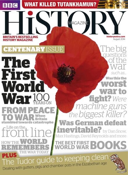 BBC History UK – August 2014 Cover