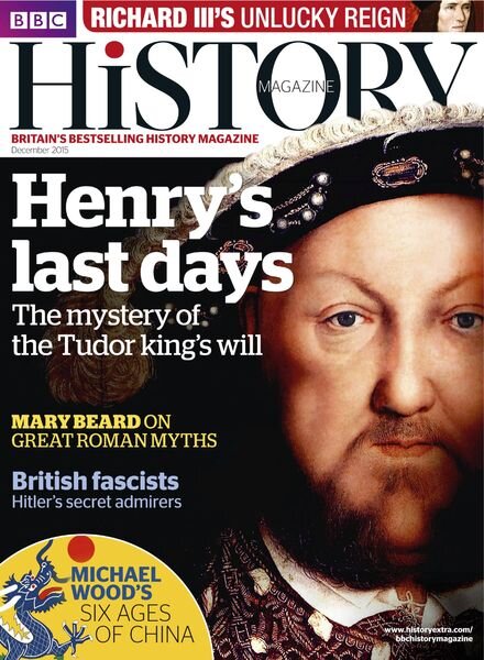 BBC History UK – December 2015 Cover