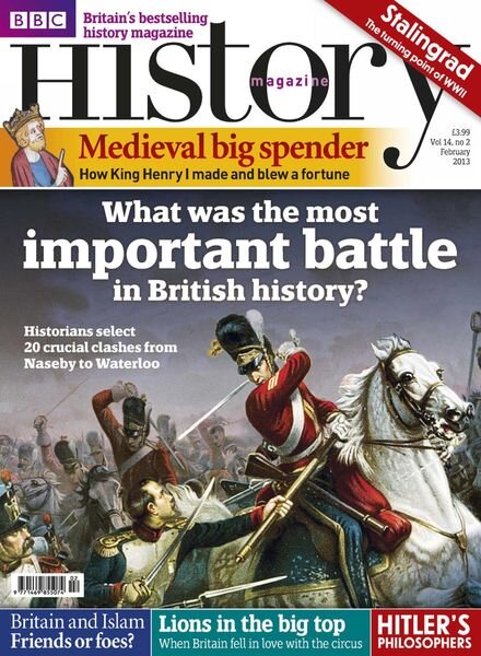 BBC History UK – February 2013 Cover
