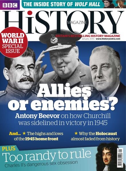 BBC History UK – January 2015 Cover