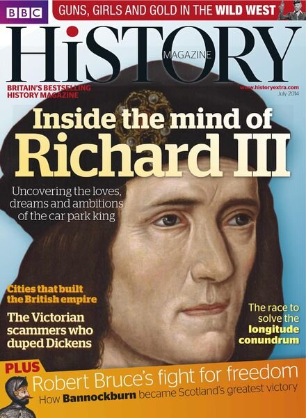 BBC History UK – July 2014 Cover