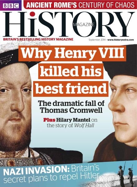 BBC History UK – September 2014 Cover