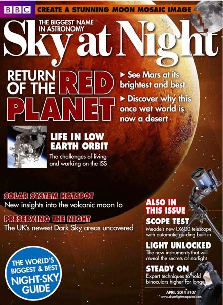 BBC Sky at Night – April 2014 Cover