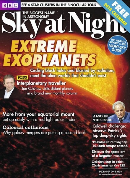 BBC Sky at Night – December 2013 Cover