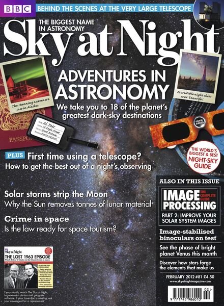 BBC Sky at Night – February 2012 Cover