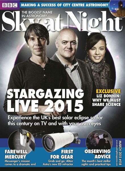 BBC Sky at Night – March 2015 Cover