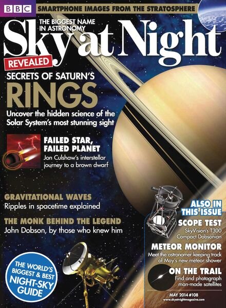 BBC Sky at Night – May 2014 Cover