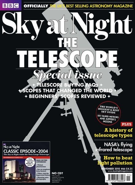BBC Sky at Night – November 2010 Cover