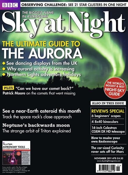 BBC Sky at Night – November 2011 Cover