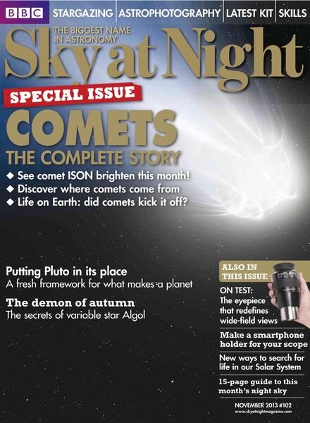 BBC Sky at Night – November 2013 Cover