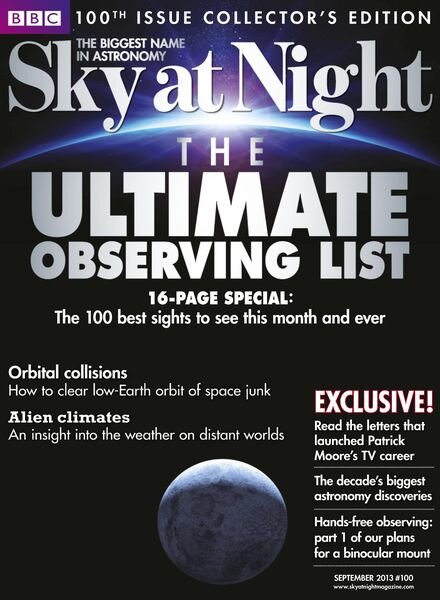 BBC Sky at Night – September 2013 Cover