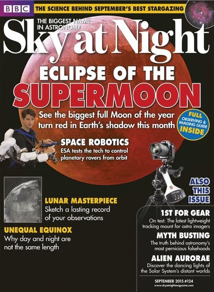 BBC Sky at Night – September 2015 Cover
