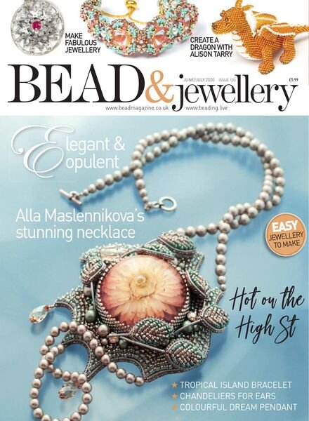 Bead & Jewellery – Issue 103 – June-July 2020 Cover