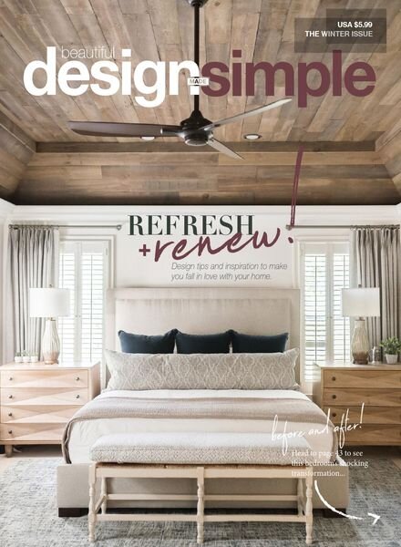 Beautiful Design Made Simple – Winter 2019-2020 Cover