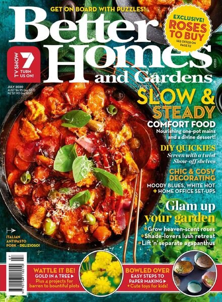 Better Homes and Gardens Australia – July 2020 Cover