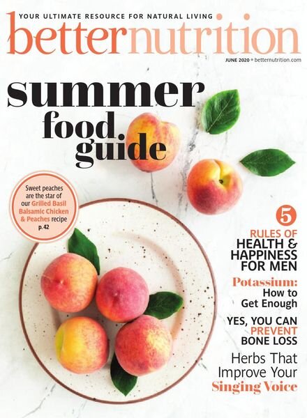 Better Nutrition – June 2020 Cover