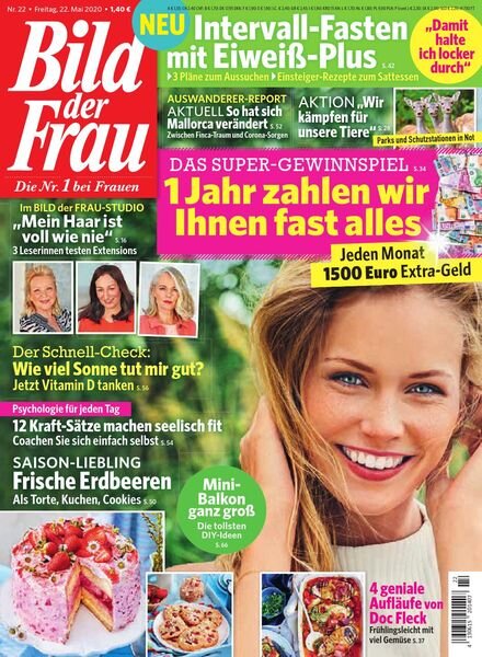 Bild der Frau – 22 Mai 2020 Cover