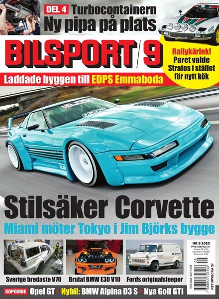 Bilsport – 06 juni 2020 Cover