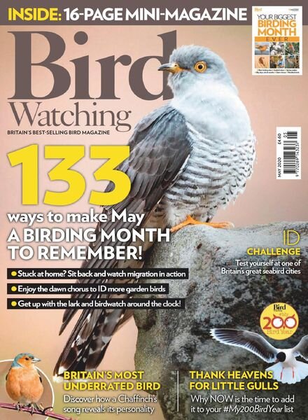 Bird Watching UK – May 2020 Cover