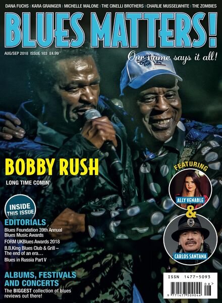 Blues Matters! – Issue 103 Cover