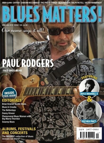Blues Matters! – Issue 105 Cover