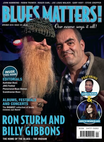 Blues Matters! – Issue 107 Cover