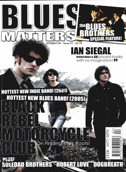 Blues Matters! – Issue 31 Cover