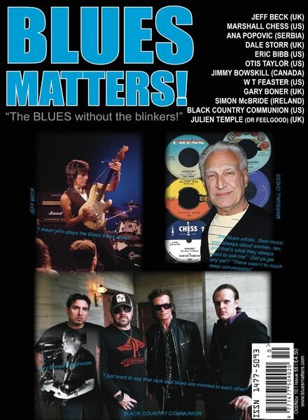 Blues Matters! – Issue 56 Cover