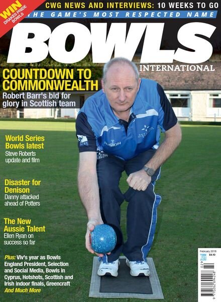 Bowls International – February 2018 Cover