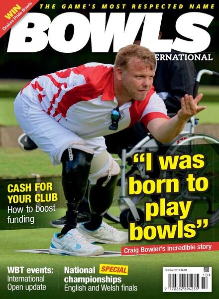 Bowls International – October 2019 Cover