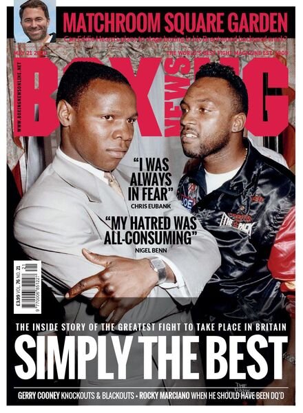 Boxing News – 21 May 2020 Cover